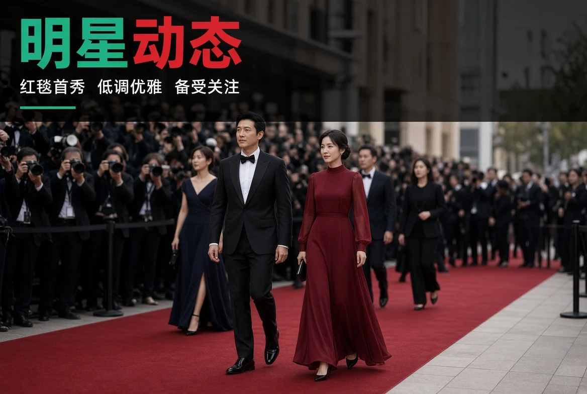 明星公开动态栏目影像主题